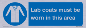 Lab coats must be worn in this area